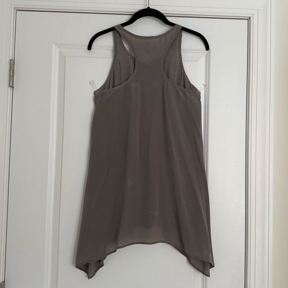 Silk Racer Back Shark Bite Tank - Picture 8 of 8